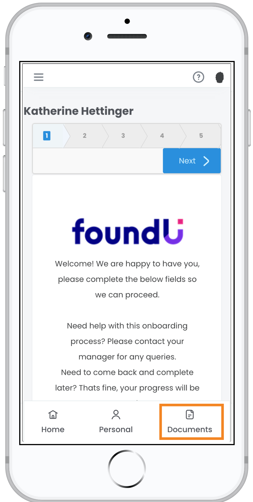 Select Documents from homescreen.png